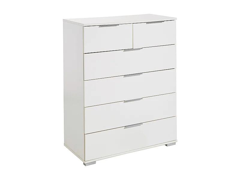 KOMMODE Easy Plus weiß 82 / 41 / 102cm