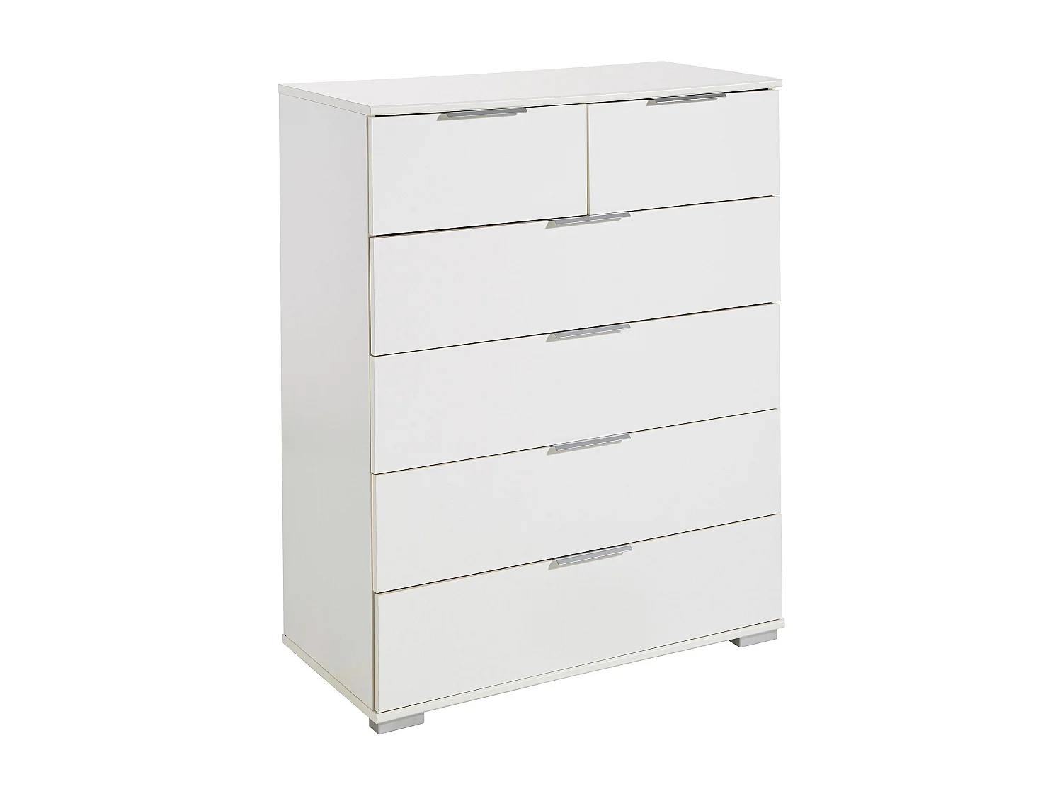 KOMMODE Easy Plus weiß 82 / 41 / 102cm