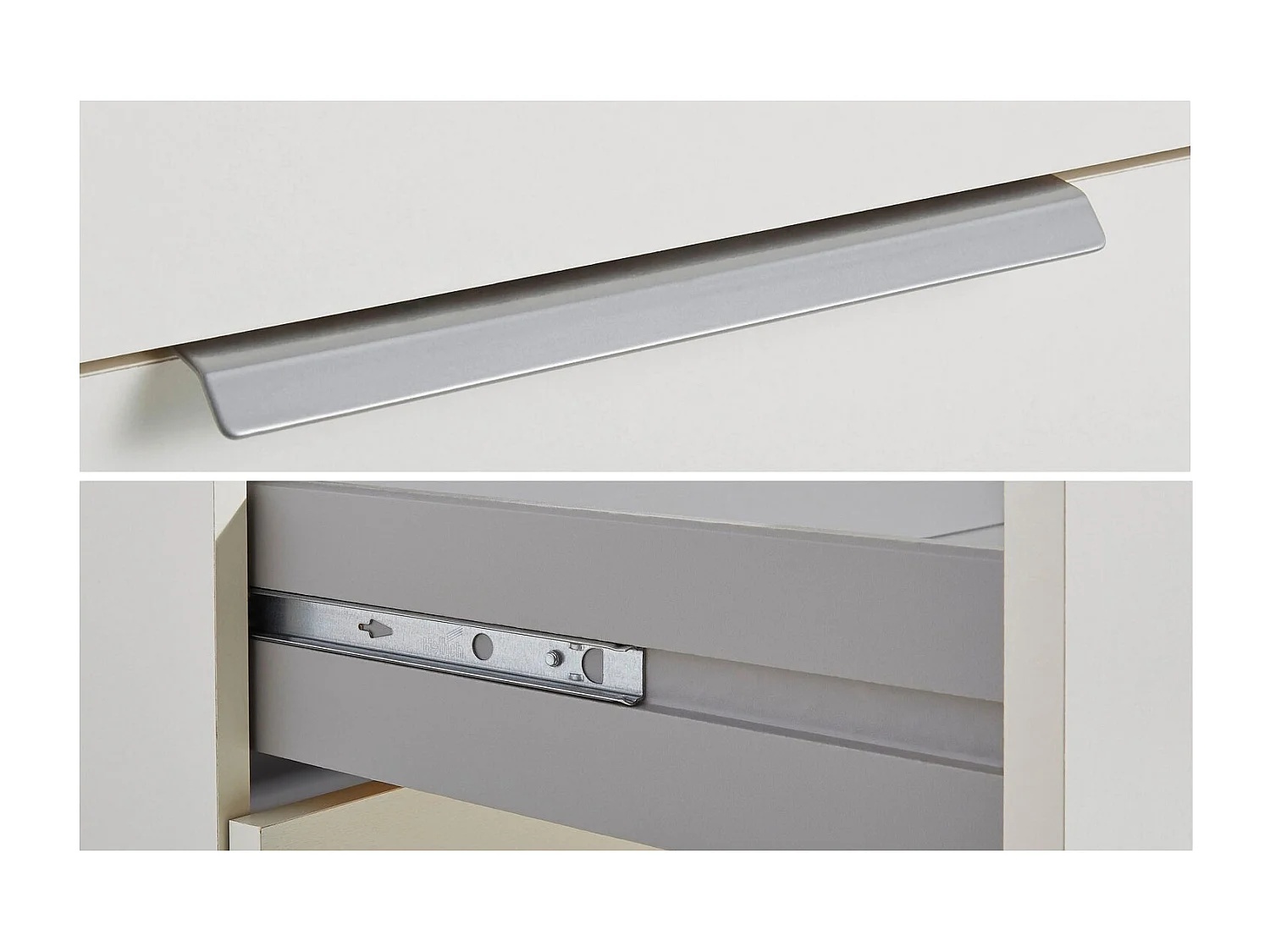 KOMMODE Easy Plus weiß 82 / 41 / 102cm