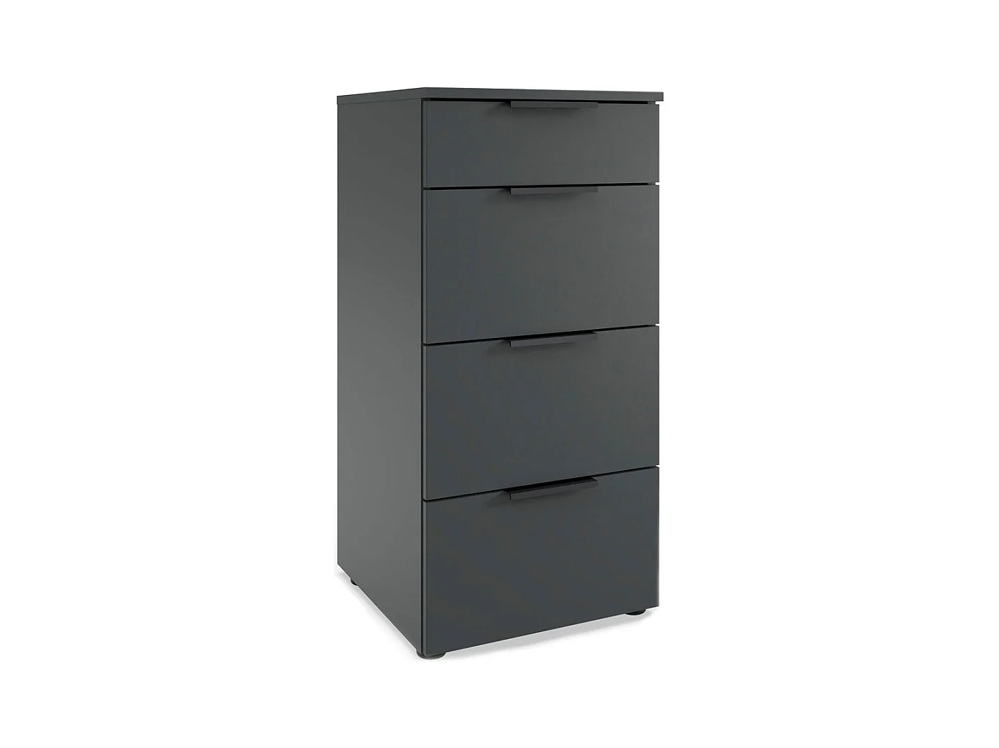 SCHUBKASTENKOMMODE Level graphit 41 / 41 / 84cm