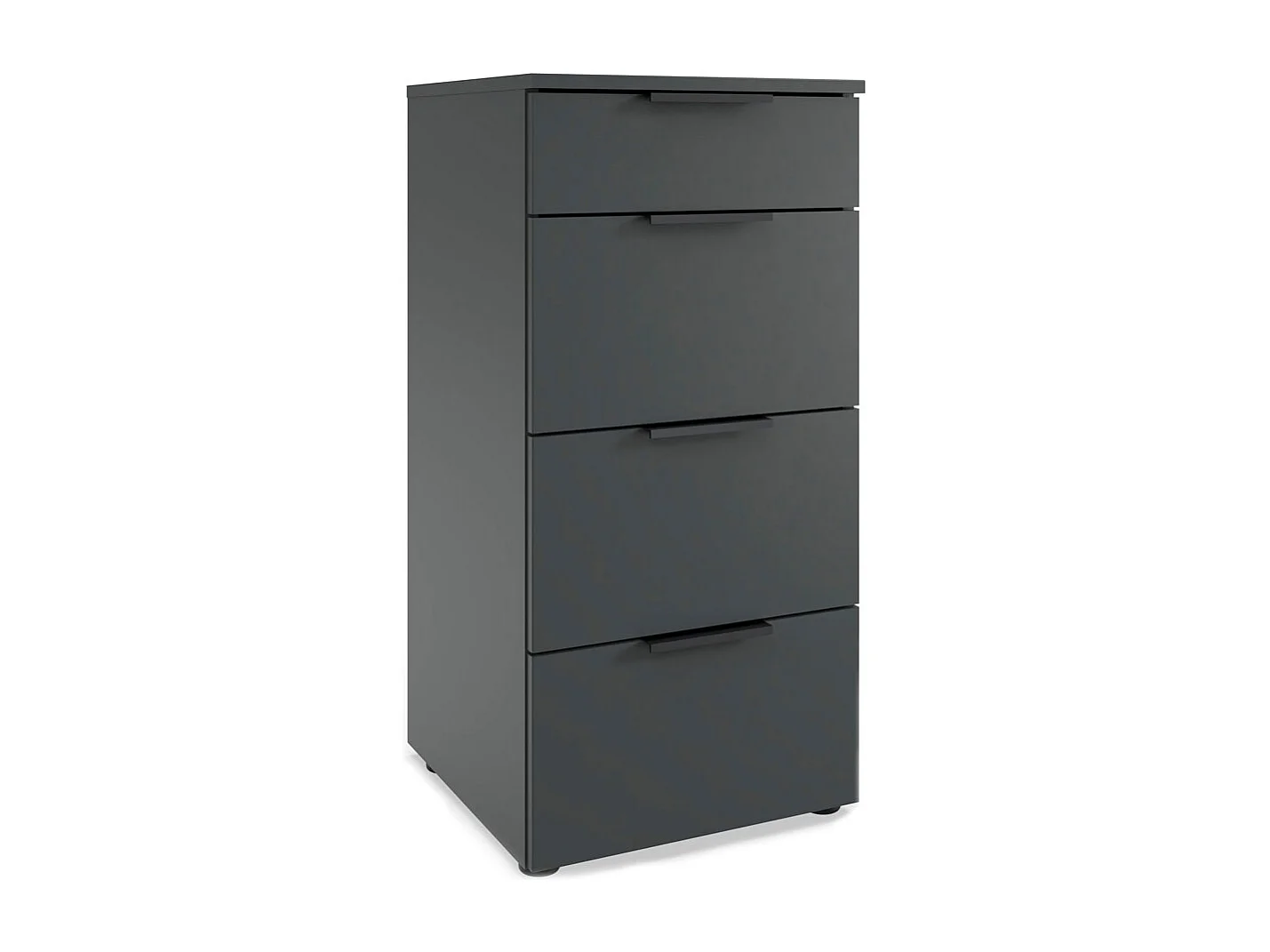 SCHUBKASTENKOMMODE Level graphit 41 / 41 / 84cm