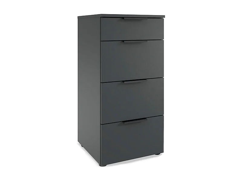 SCHUBKASTENKOMMODE Level graphit 41 / 41 / 84cm