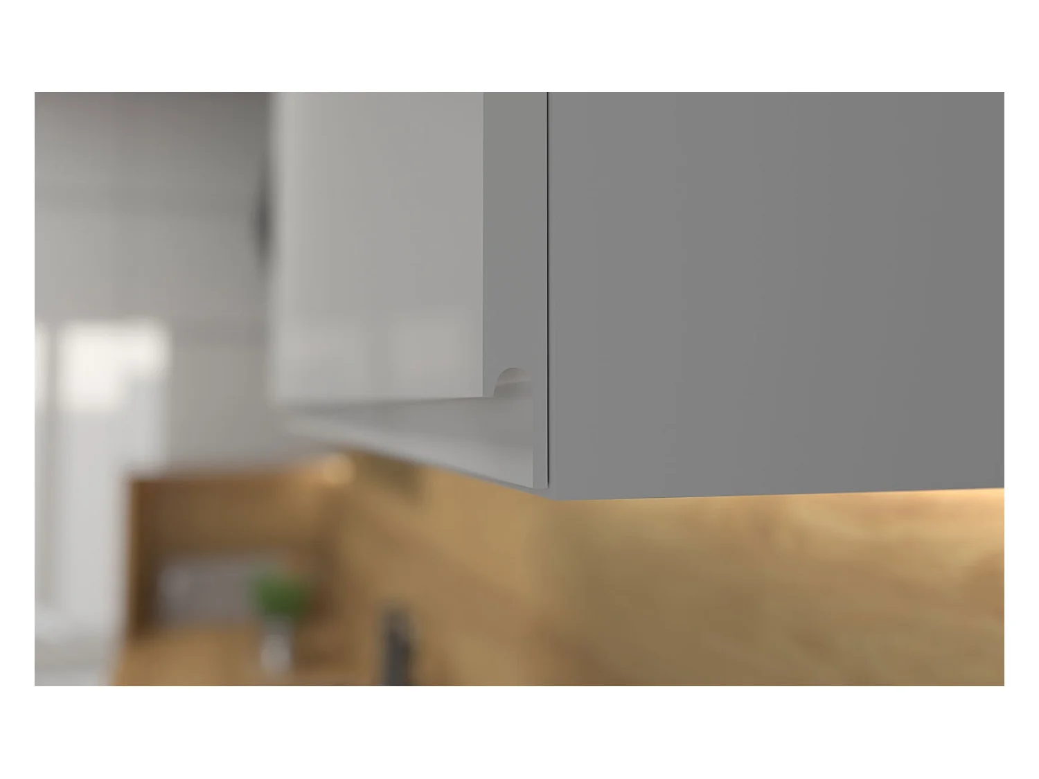 KÜCHENZEILE AVELLINO Korpus stone grey matt / grau 15-teilig