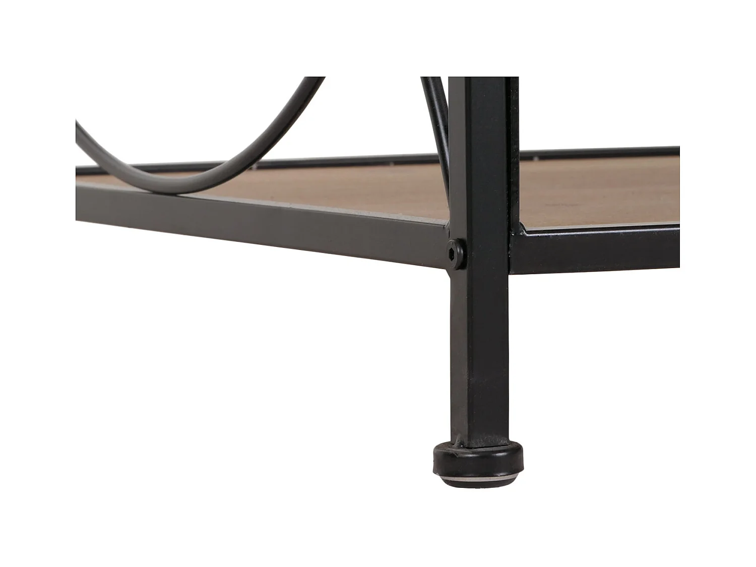 Tavolino MCW-N30, tavolo da salotto divano tavolino, ripiano in legno massiccio MDF, 51x120x61cm