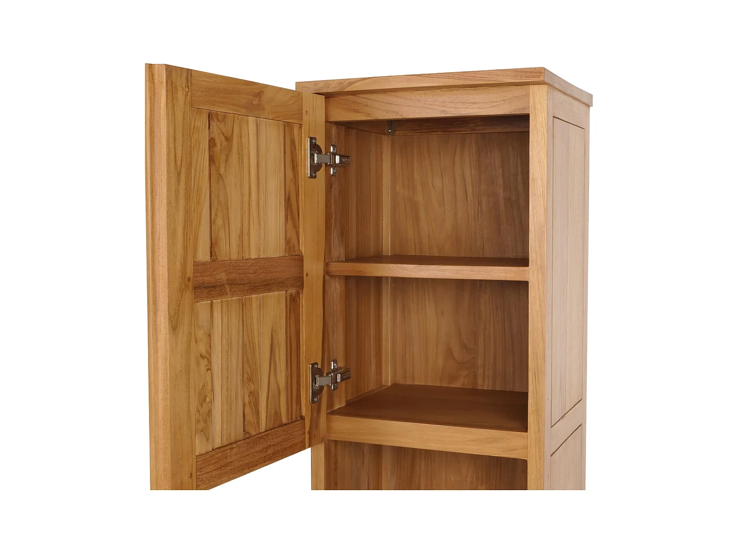 Teakhouten hoge kast MCW-M72