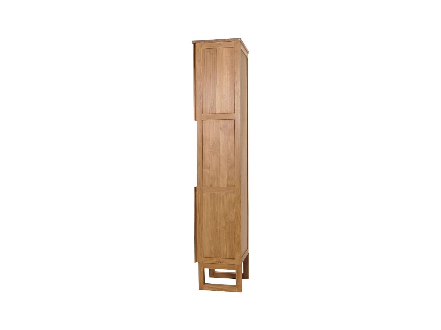 Teakhouten hoge kast MCW-M72
