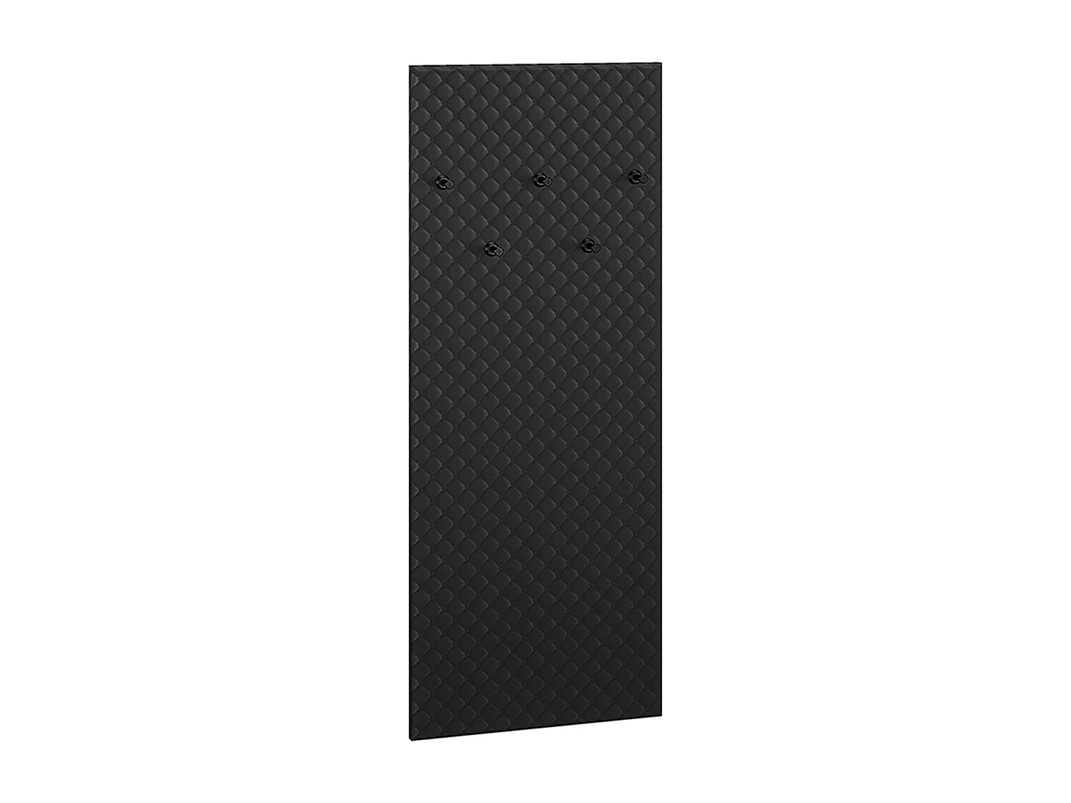 GARDEROBENSCHRANK Caro schwarz 50 / 3 / 126cm