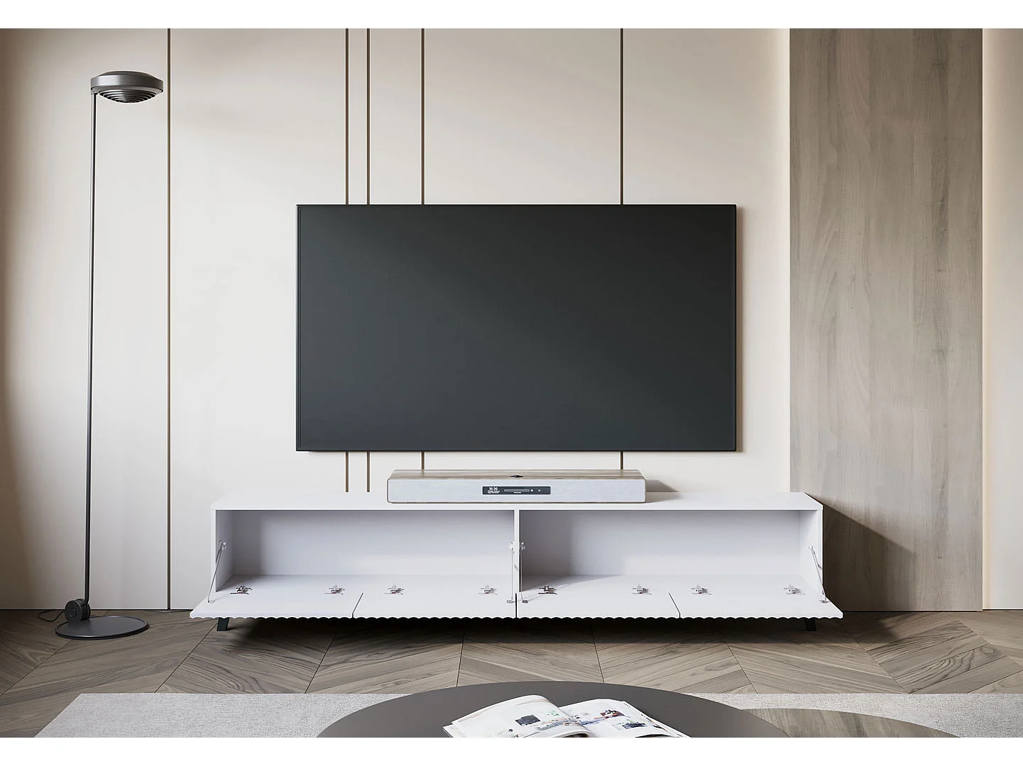 LOWBOARD Phuket Weiß gerillt 190 / 32 / 39 cm