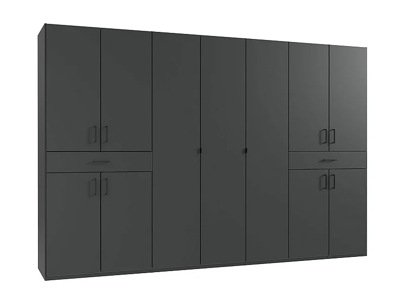 KLEIDERSCHRANK graphit 313 / 58 / 208cm