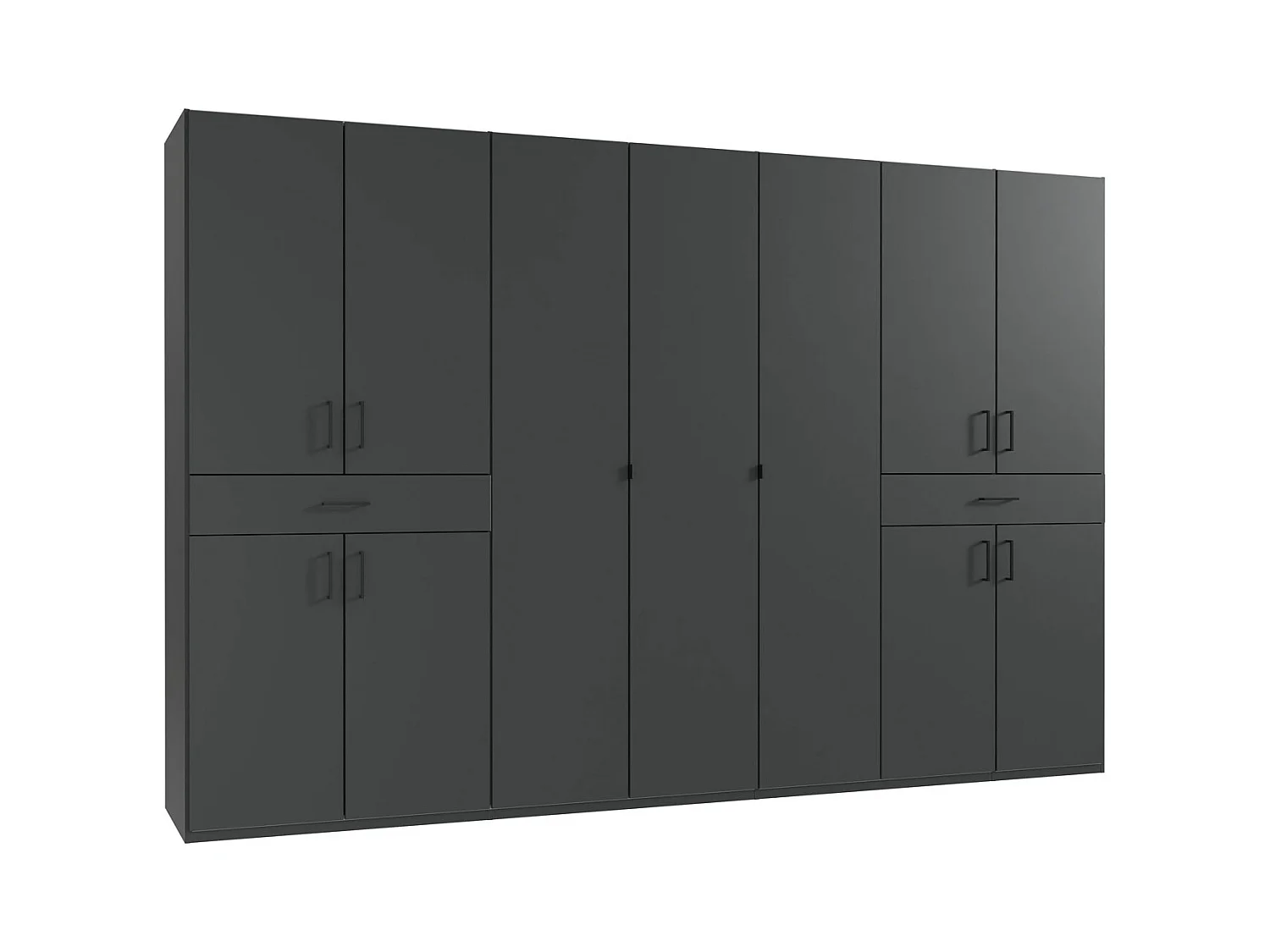 KLEIDERSCHRANK graphit 313 / 58 / 208cm