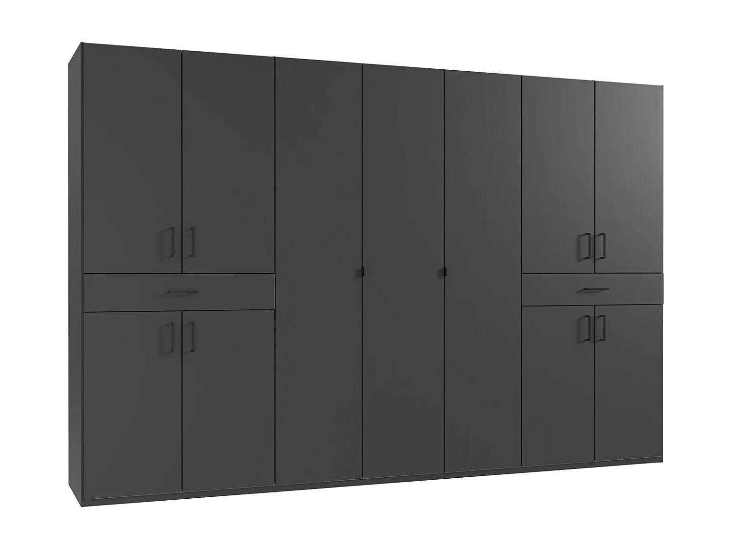 KLEIDERSCHRANK graphit 313 / 58 / 208cm