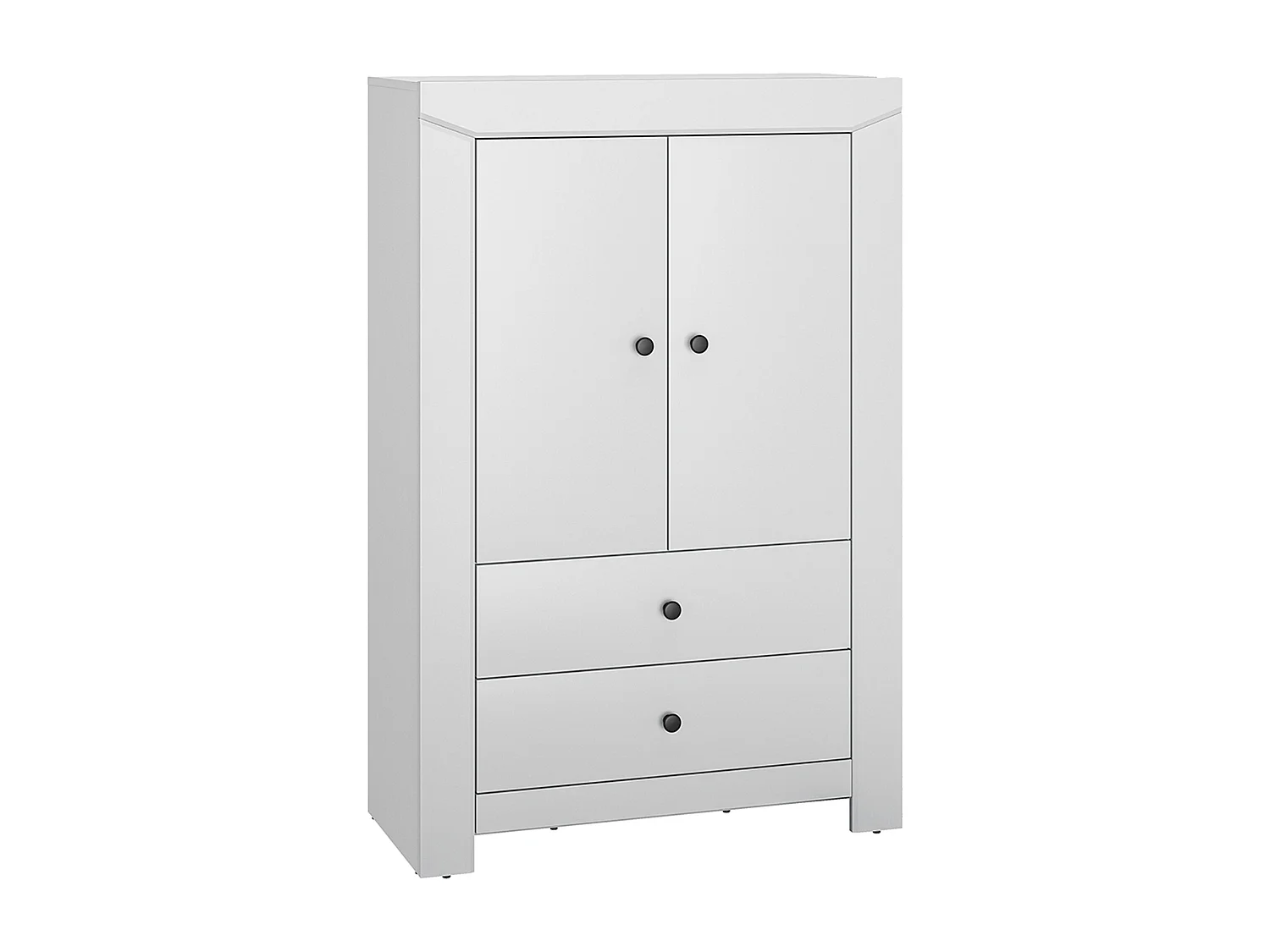 STAURAUMSCHRANK Terni silbergrau 91,5 / 42 / 139cm