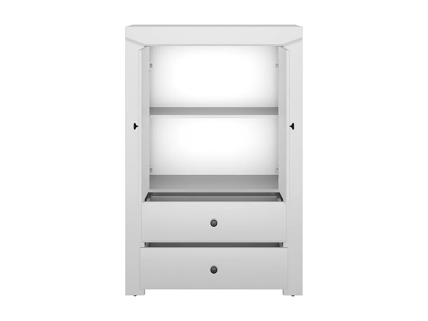 STAURAUMSCHRANK Terni silbergrau 91,5 / 42 / 139cm