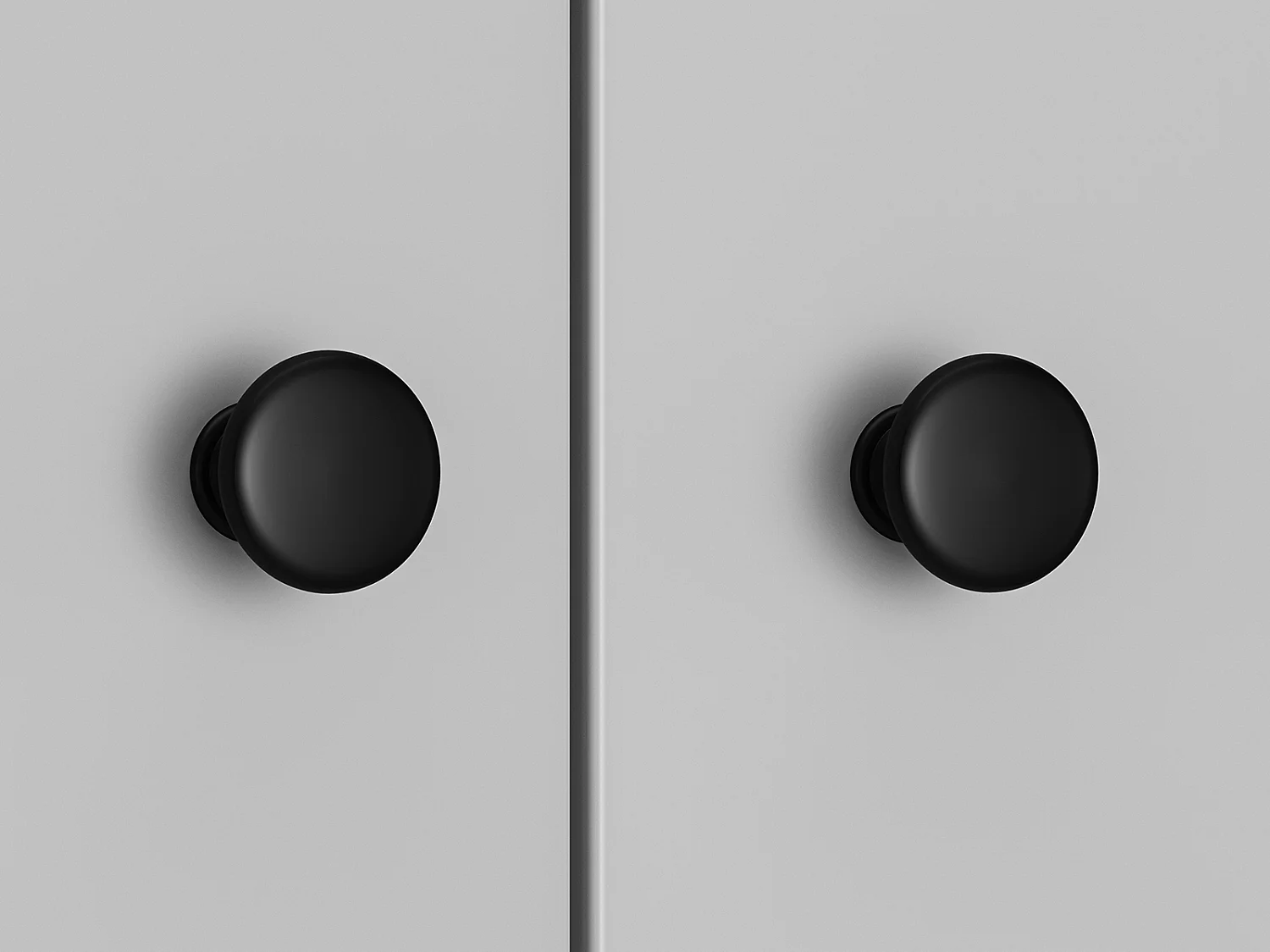 KLEIDERSCHRANK Terni silbergrau 91,5 / 51,5 / 200,5cm