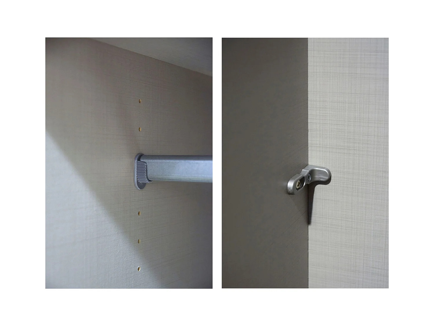 KLEIDERSCHRANK Diver Plankeneiche / graphit 270 / 58 / 207cm