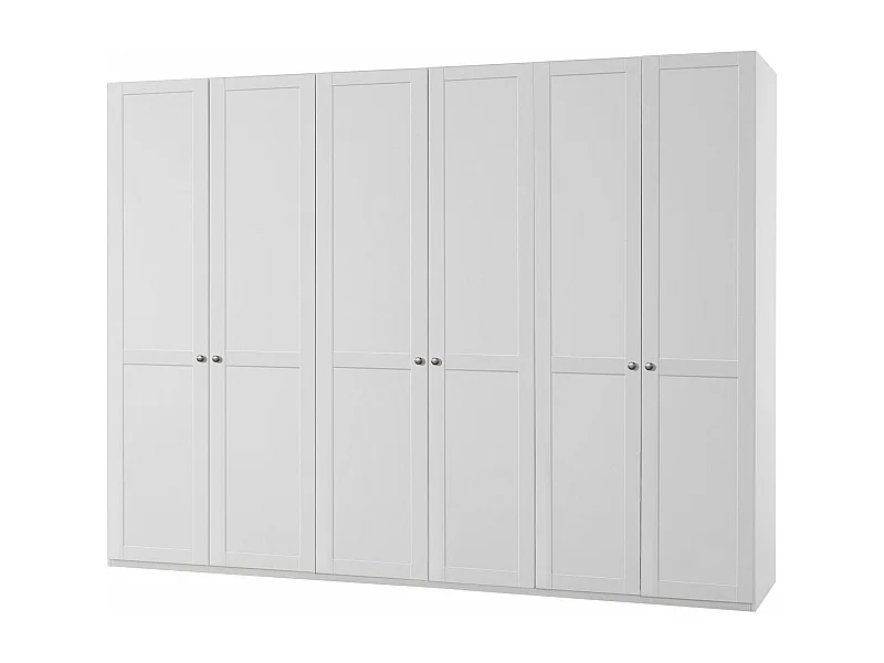 KLEIDERSCHRANK New York weiß 270 / 58 / 208cm