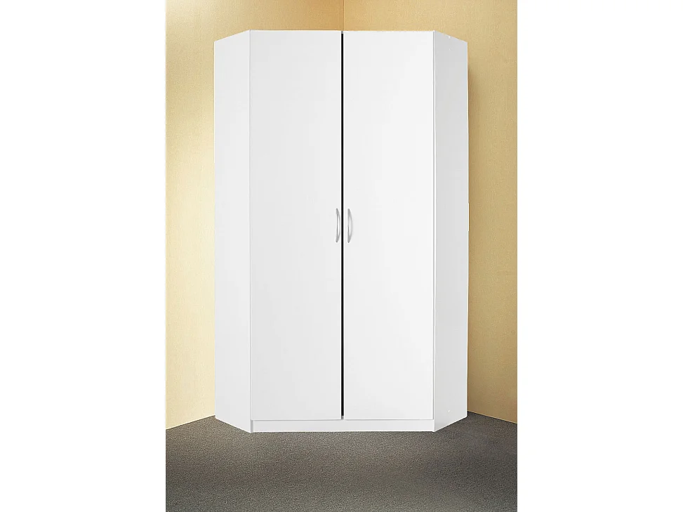 ECKSCHRANK Bitburg weiß 94 / 58 / 198cm