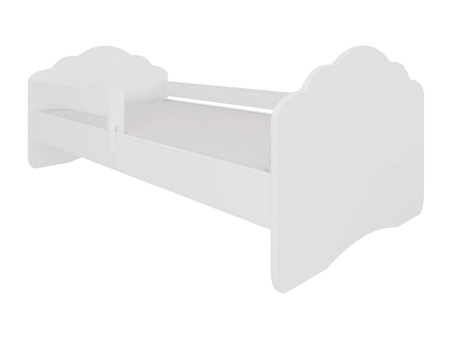 KINDERBETT Casimo weiß / ohne Motiv 88 / 164 / 63cm