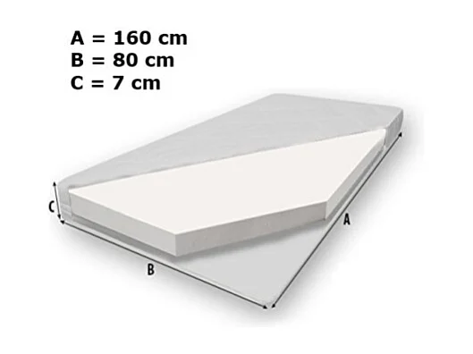 KINDERBETT Casimo weiß / Motiv Elefant 88 / 164 / 63cm