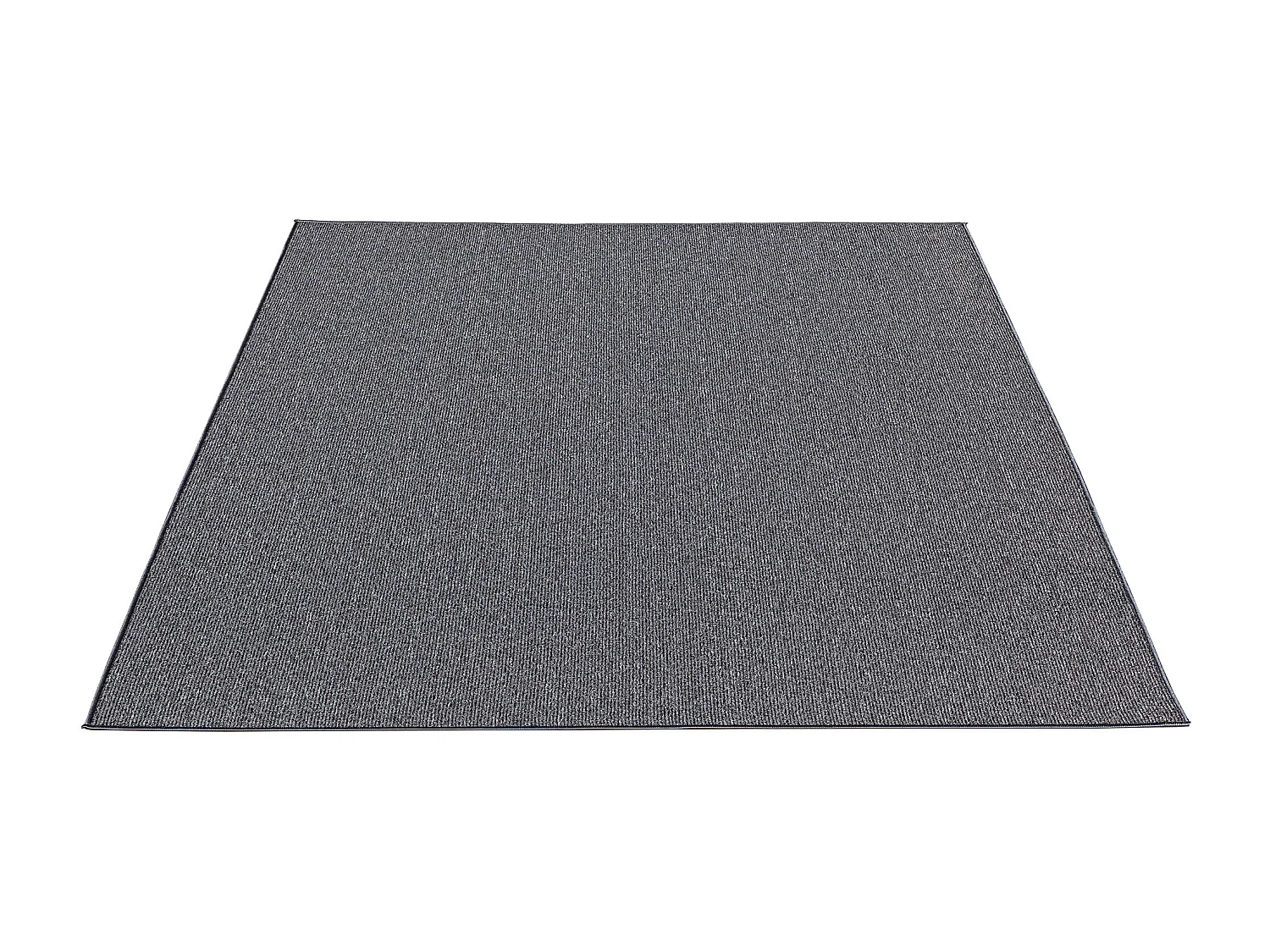 Tapis Natal moderne uni anti-salissures, Anthracite, 200 x 290 cm