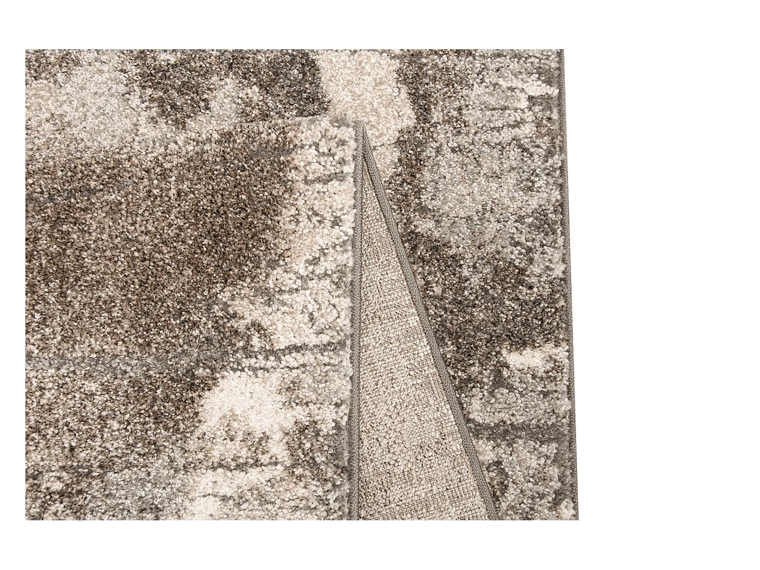 Tapis Marla Moderne Design, Marron, 80x150 cm