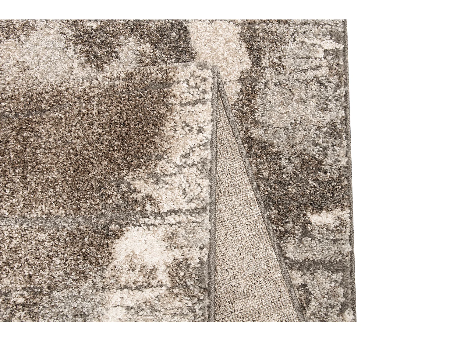 Tapis Marla Moderne Design, Marron, 80x150 cm