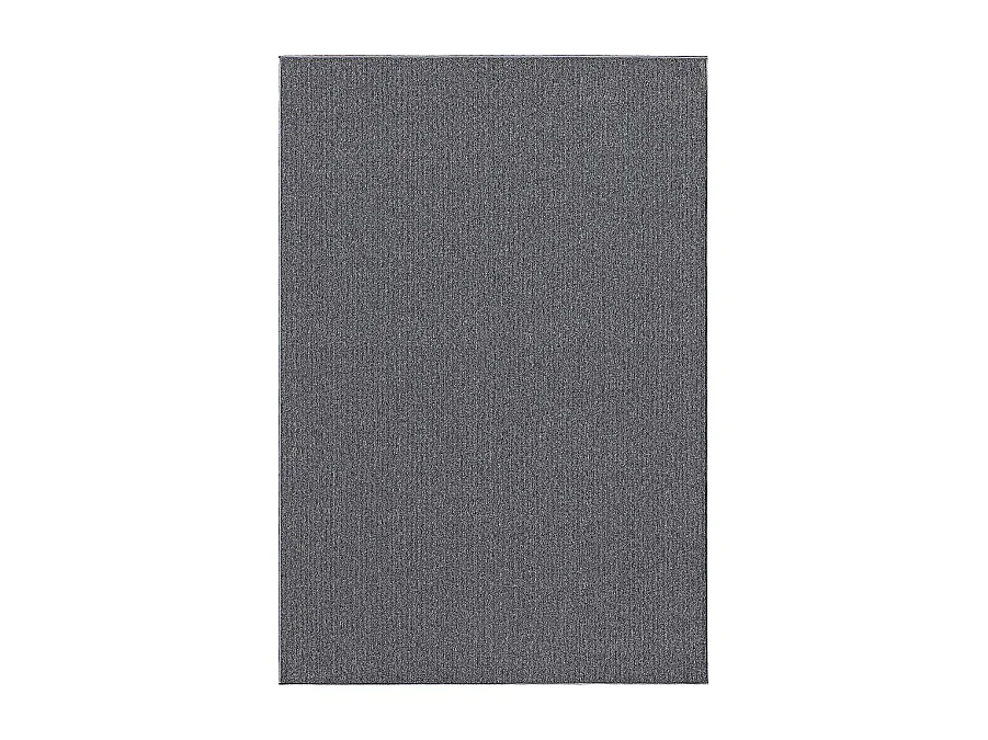 Tapis Natal moderne uni anti-salissures, Anthracite, 240 x 340 cm