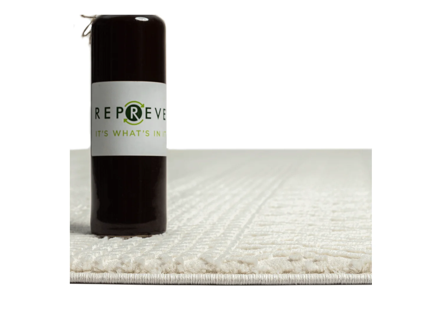 Tapis Lima Design Moderne Style Uni Durable, Crème, 200 x 290 cm