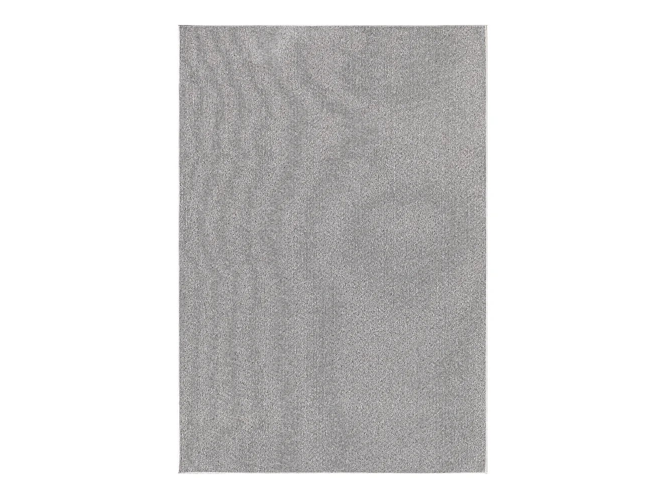 Tapis Natal moderne uni anti-salissures, Gris, 240 x 340 cm