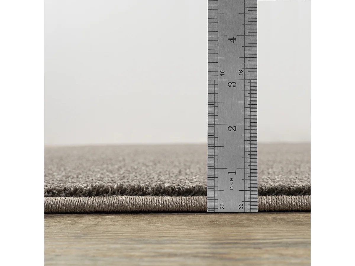 Dywan Turin elegancki salon miękki łatwy utrzymaniu, szary, 146 x 200 cm