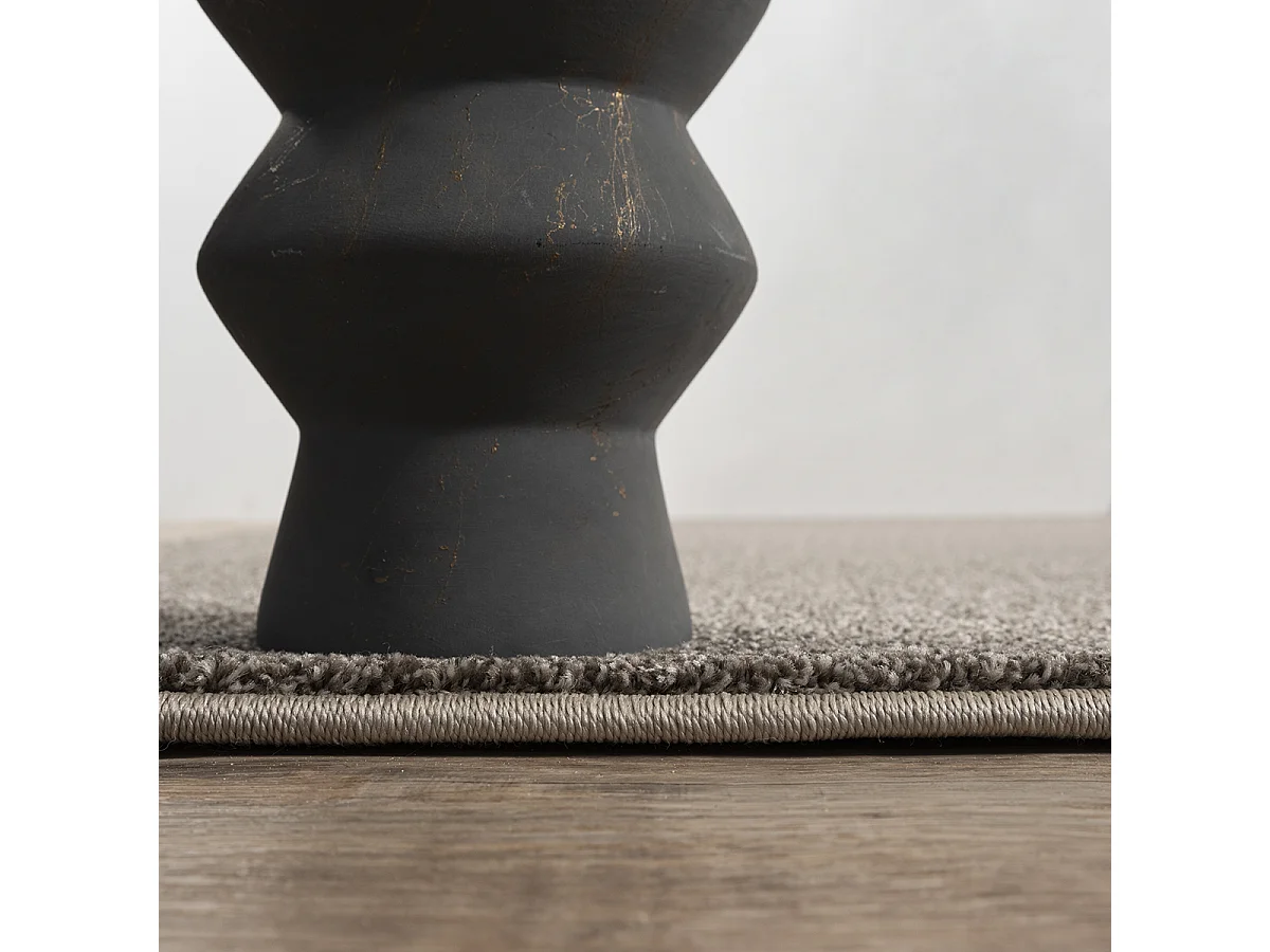 Dywan Turin elegancki salon miękki łatwy utrzymaniu, szary, 146 x 200 cm