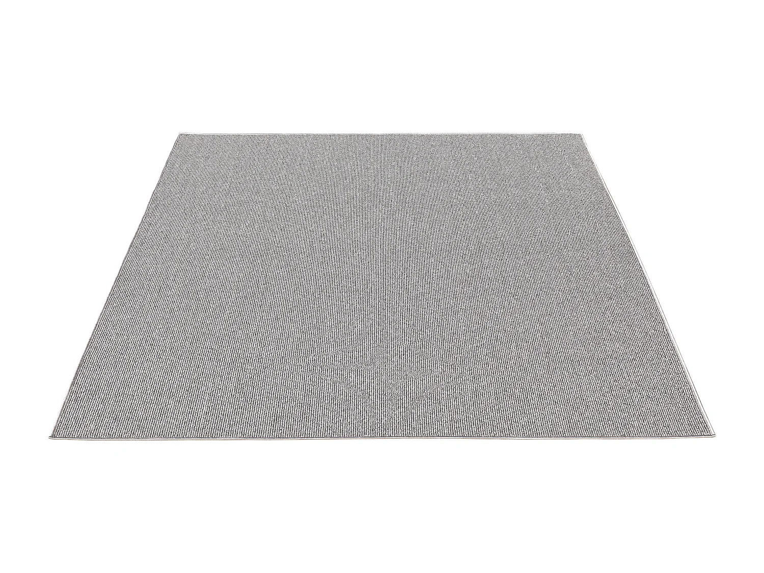 Tapis Natal moderne uni anti-salissures, Gris, 80 x 150 cm
