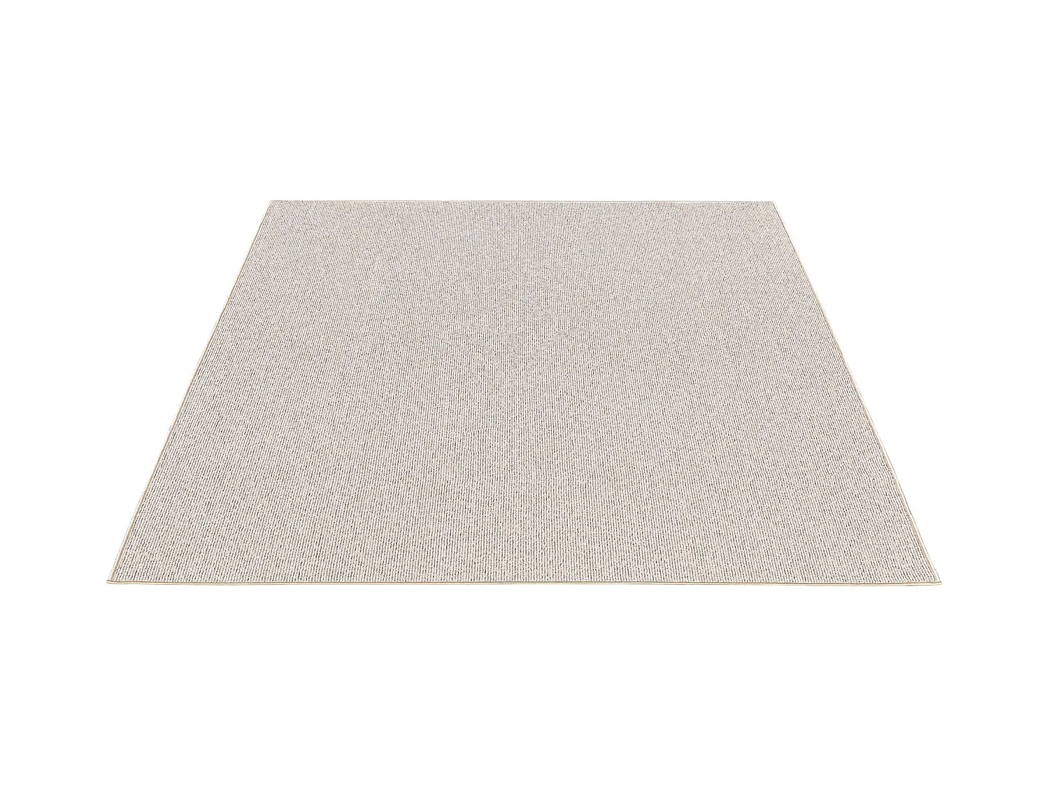 Tapis Natal moderne uni anti-salissures, Beige, 240 x 340 cm