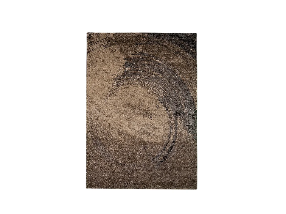 Tapis Marla Moderne Abstrait Design, Marron, 200x290 cm