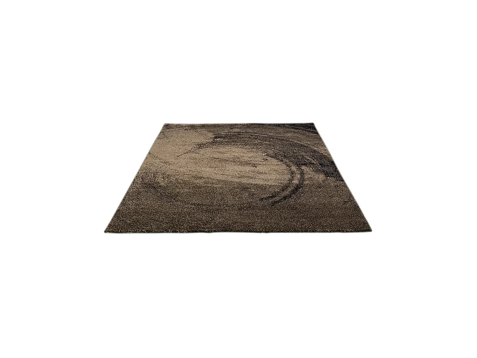 Tapis Marla Moderne Abstrait Design, Marron, 200x290 cm