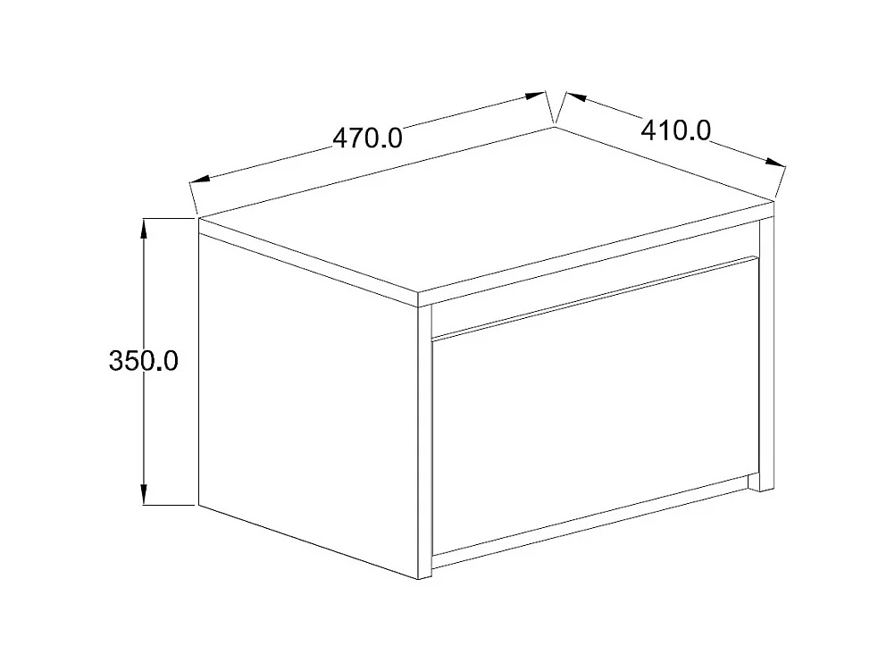 SCHLAFZIMMER-SET Italia Weiß matt / weiß hochglanz 6-teilig