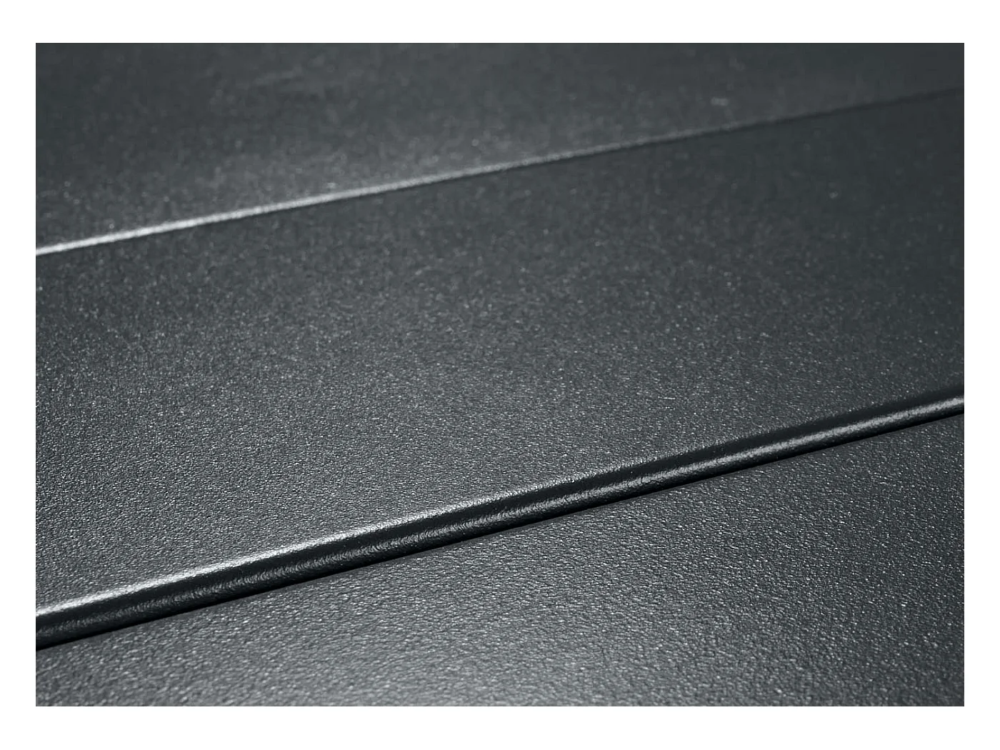 Fioriera aiuola rialzata piante con bordo anti chiocciola MCW-N24 ferro verniciato a polvere 78x250x90cm antracite