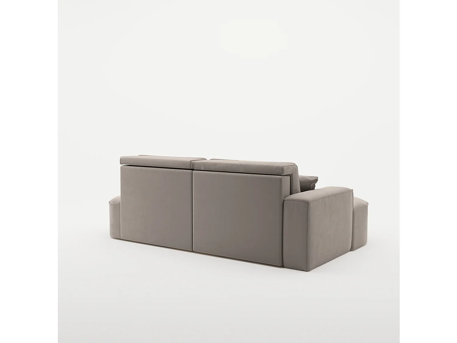 Ecksofa Modena Pro - Komfort und Stil in modernem Design stoff Salvador Hellbeige Links