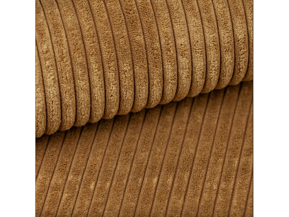 Canapé d'angle Modena Pro - Confort et style dans un design moderne tissu Poso couleur moutarde Droite