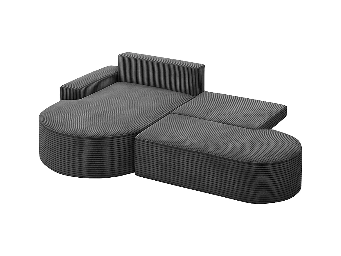 Ecksofa Modena Pro - Komfort und Stil in modernem Design stoff Poso Graphit Links