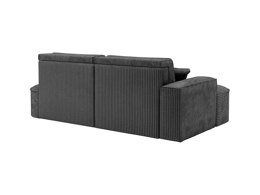 Ecksofa Modena Pro - Komfort und Stil in modernem Design stoff Poso Graphit Links