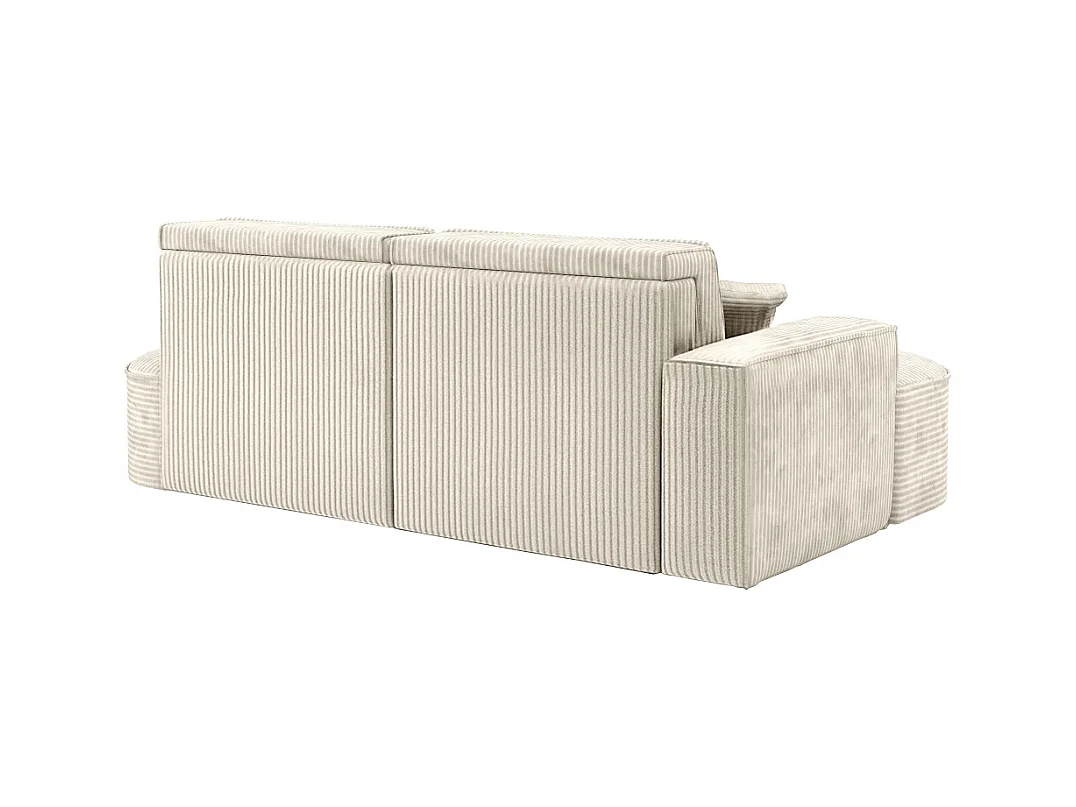 Ecksofa Modena Pro - Komfort und Stil in modernem Design stoff Poso Beige Links