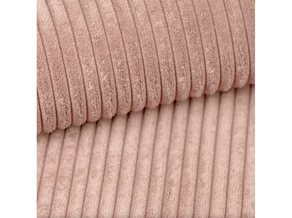 Canapé d'angle Modena Pro - Confort et style dans un tissu au design moderne Poso Rosa Right