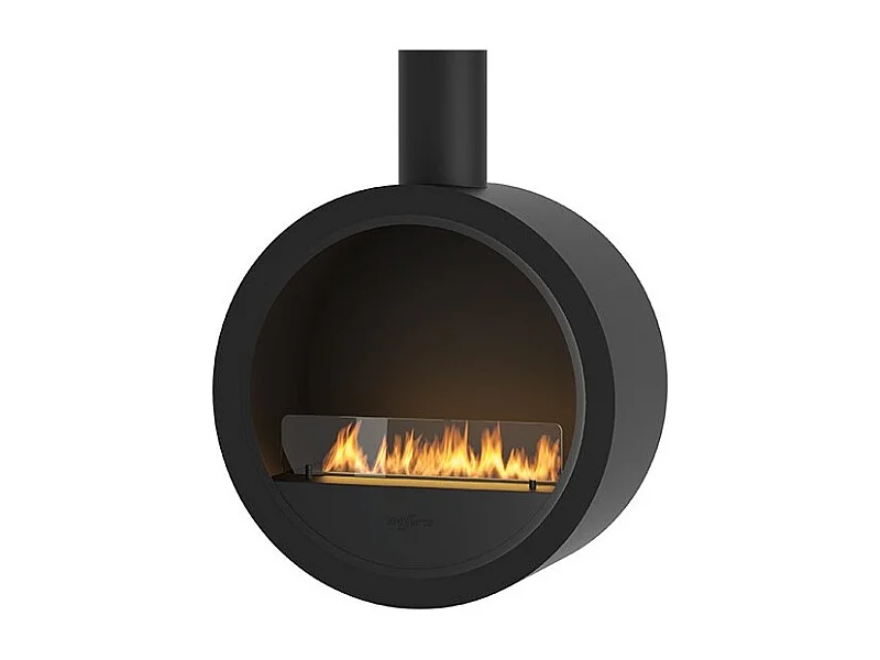 Chimenea de bioetanol de techo suspendido Incycle Slim - Biochimenea de diseño redondo de 70 cm de diámetro