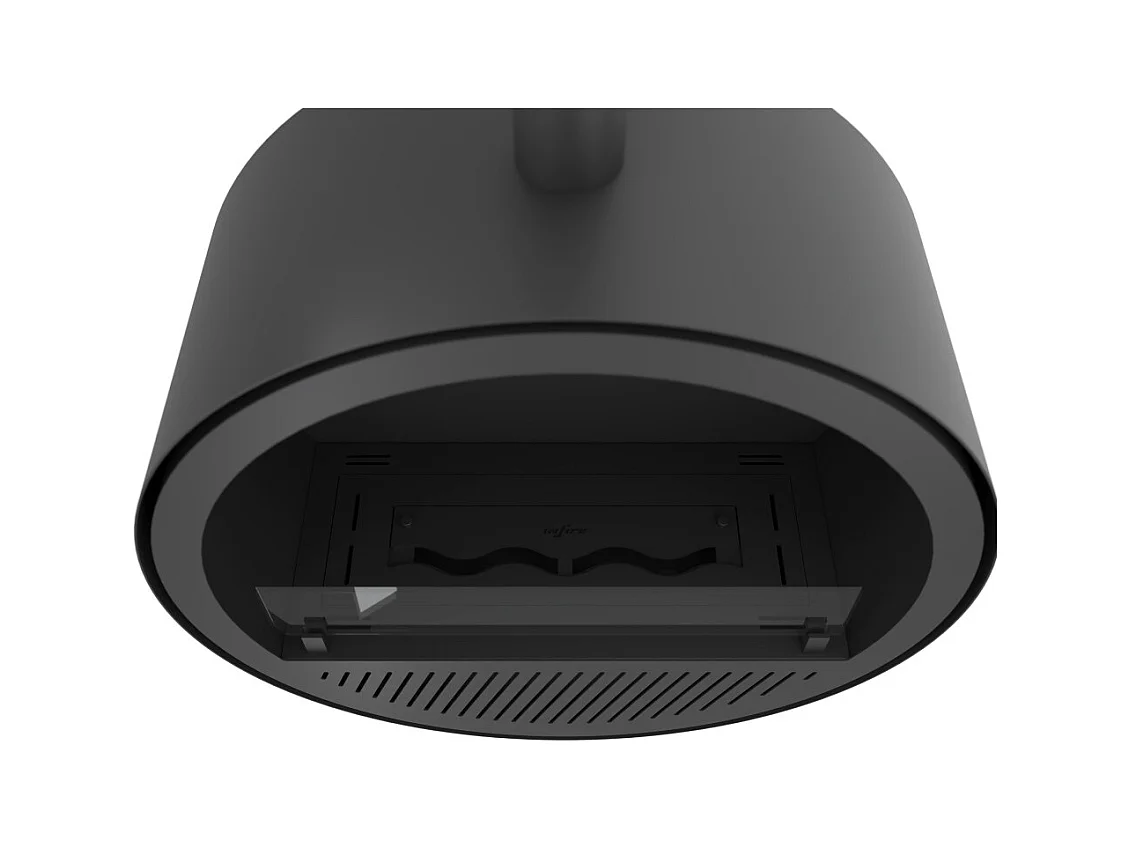 Cheminée bioéthanol suspendue Incyclle Slim - Cheminée bioéthanol design ronde d.70cm