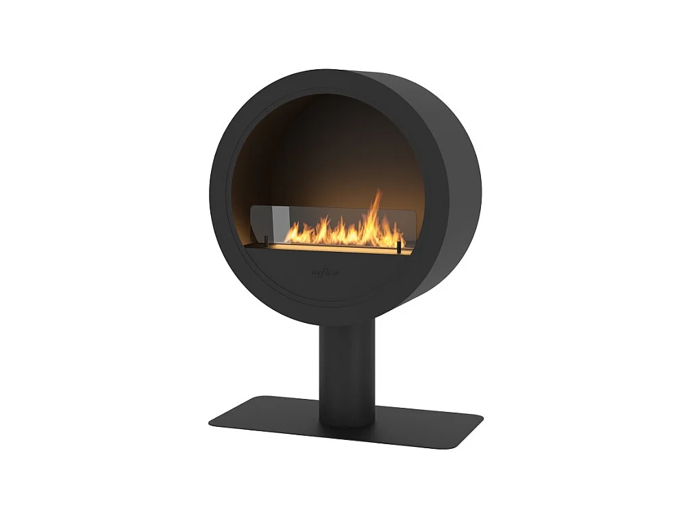 Chimenea de bioetanol Incycle Stand - Biochimenea de suelo de diseño redondo de 70 cm de diámetro