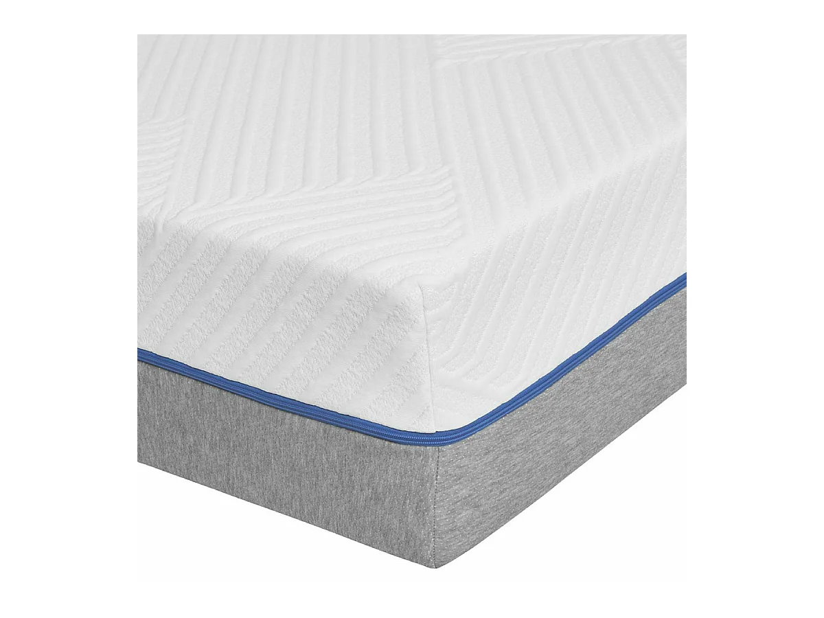 Matelas en couchage latex 140x190 cm latex blanc LETO