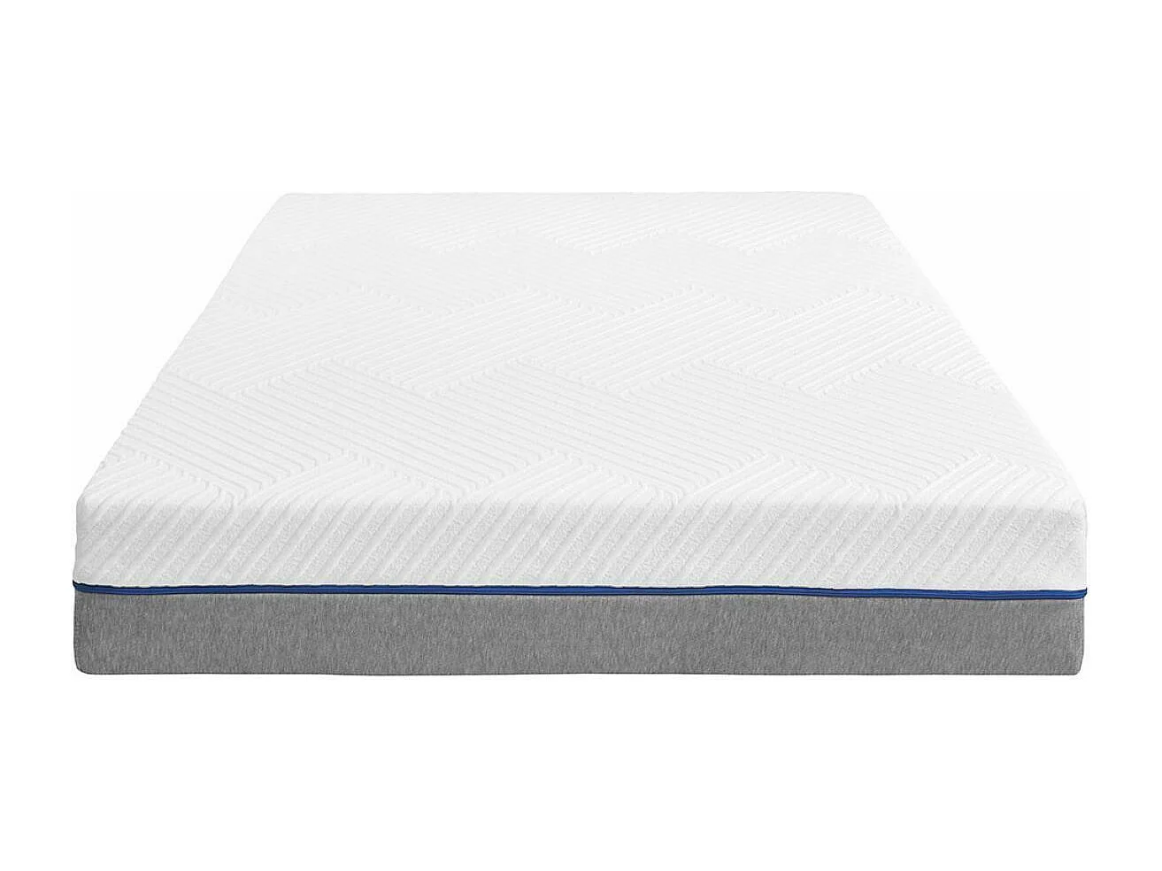 Matelas en mousse haute densité 160x200 cm mousse blanc MAYA