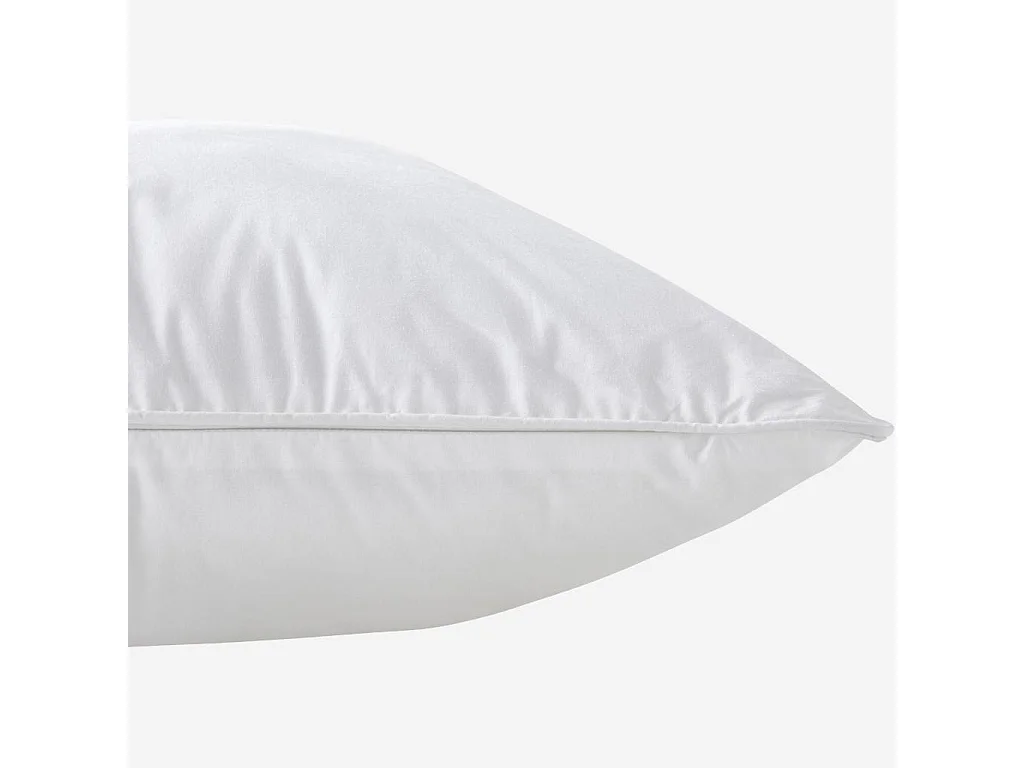 Habitat - Oreiller moelleux en synthétique - 450 g - 65 x 65 cm - Esprit duvet