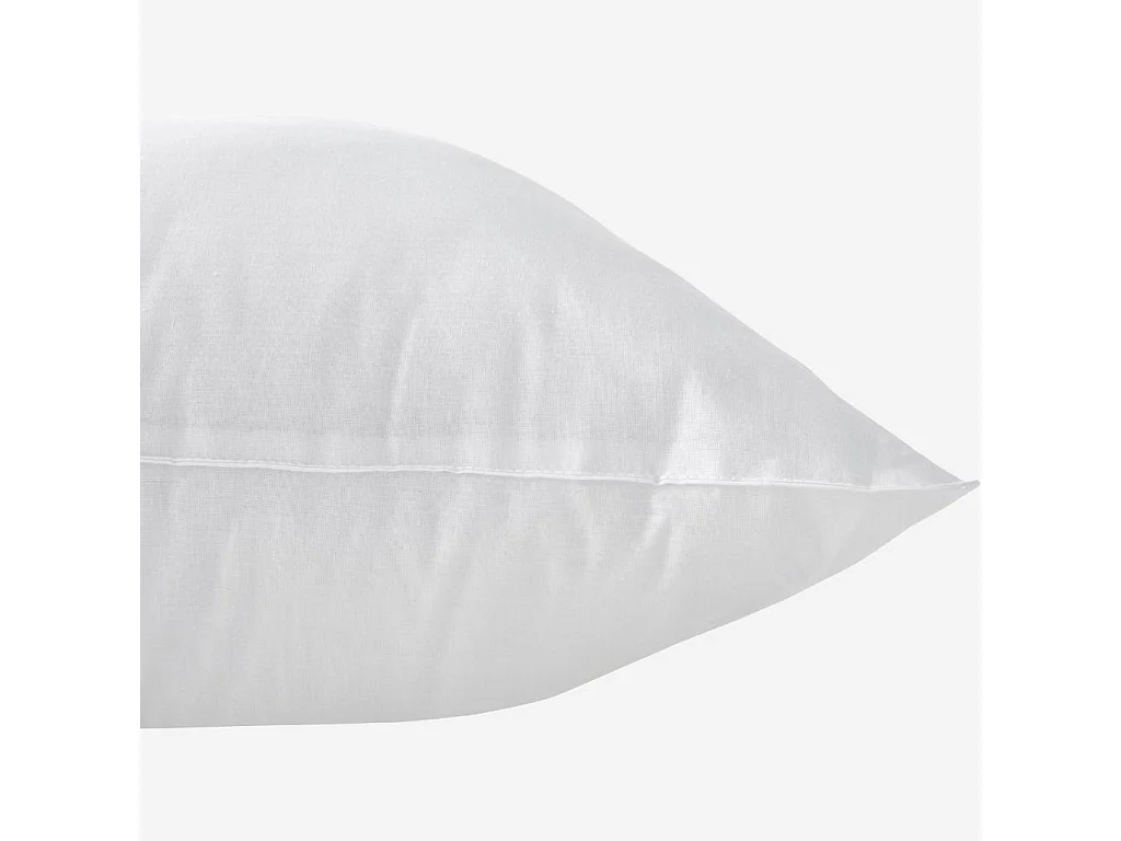 Habitat - Oreiller medium en synthétique - 550 g - 65 x 65 cm - Souffle de lin